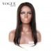Straight 250 Density Lace Front Human Hair Wigs Virgin Human Hair Front Lace Wig